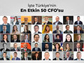 Türkiye’nin en etkin 50 CFO’su belli oldu