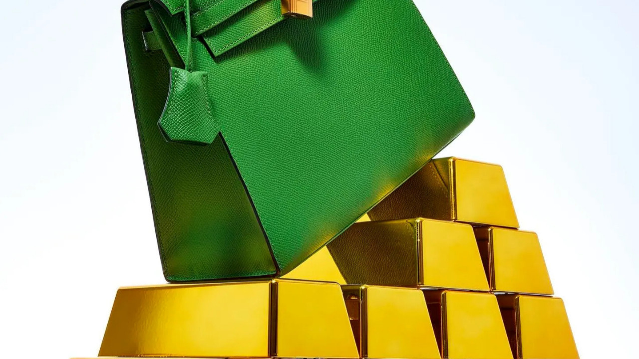 Hermes çantalar artık hedge fonu varlığı: Lüks moda altınla yarışıyor