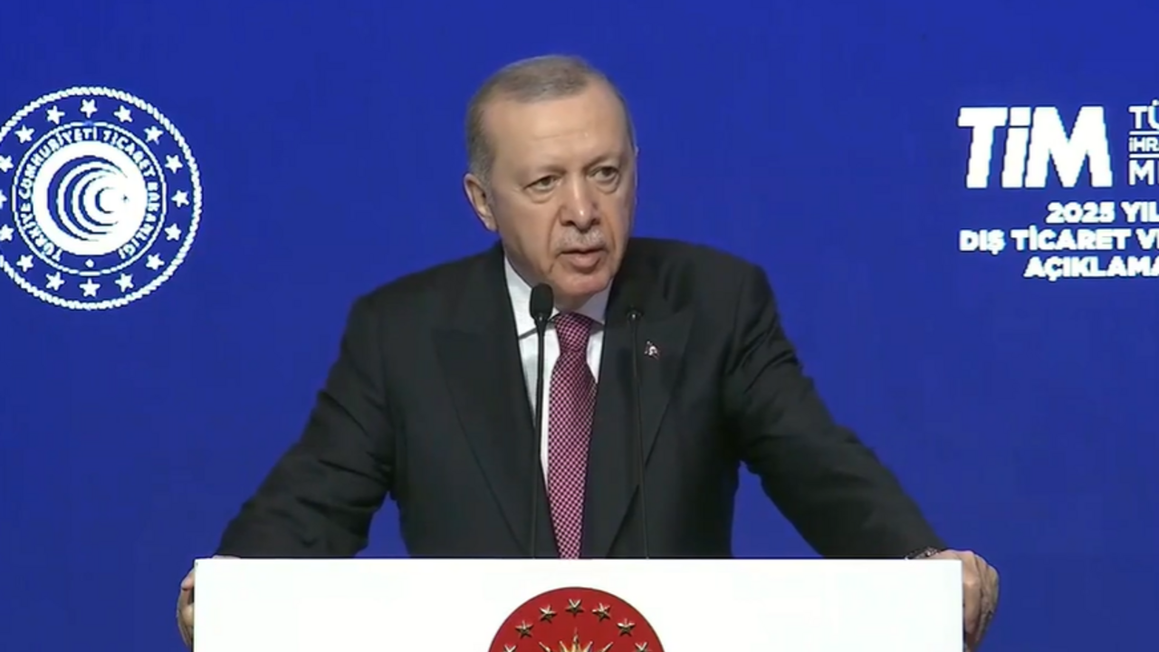 Cumhurbaşkanı Erdoğan: 2025'te ihracat rekoru kırıldı