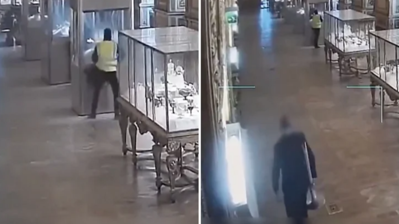 Louvre soygununda güvenlik kamerası görüntüleri ortaya çıktı