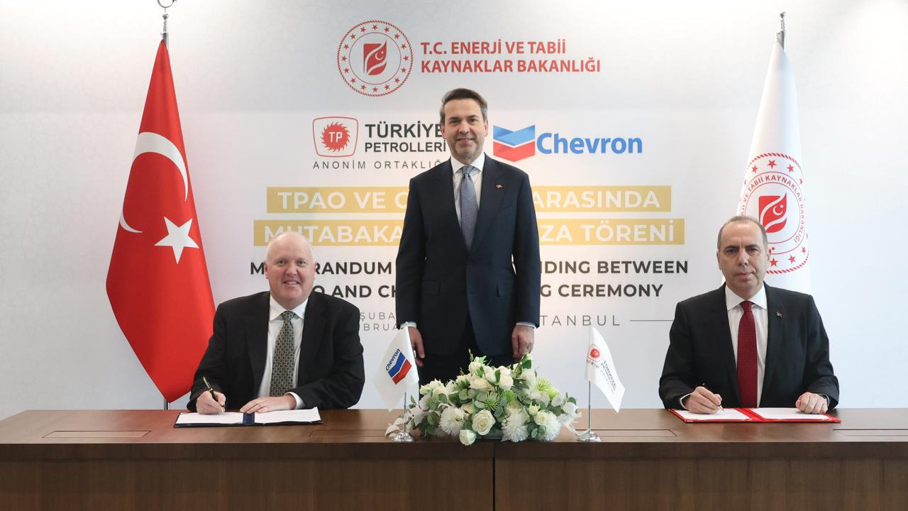 TPAO ile Chevron arasında mutabakat zaptı: Ortak arama ve üretim yapılacak