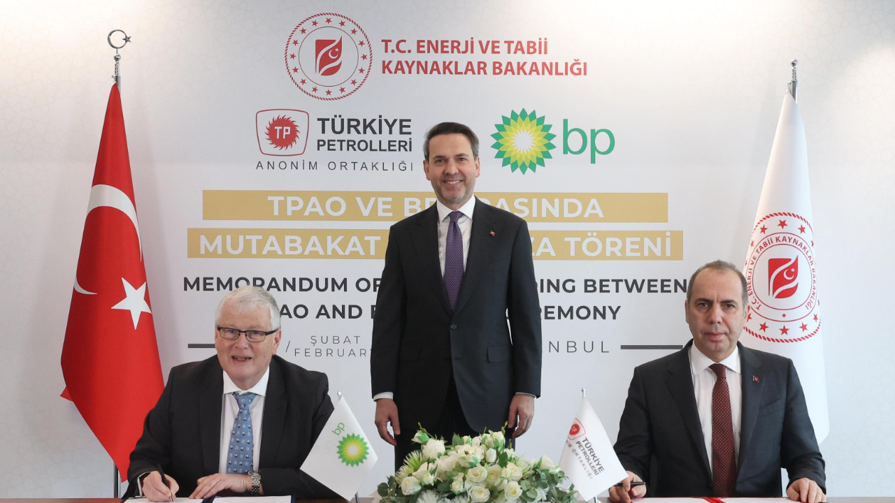 TPAO, İngiliz enerji devi bp ile mutabakat zaptı imzaladı