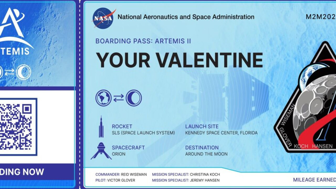 NASA'dan "Sevgililer Günü" temalı kampanya: "Tarihe dijital bir imza"