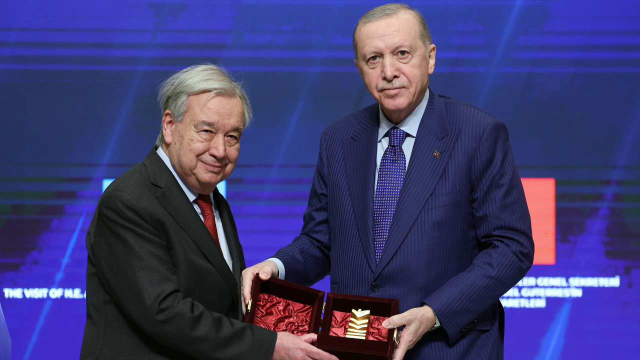 Cumhurbaşkanı Erdoğan'dan Guterres'e Barış Ödülü ve şiddet sarmalı uyarısı