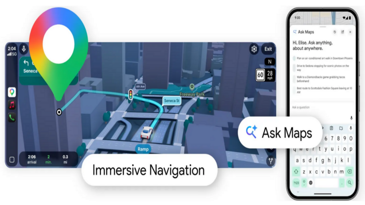 Google Maps'ten dev güncelleme: 3D navigasyon dönemi!