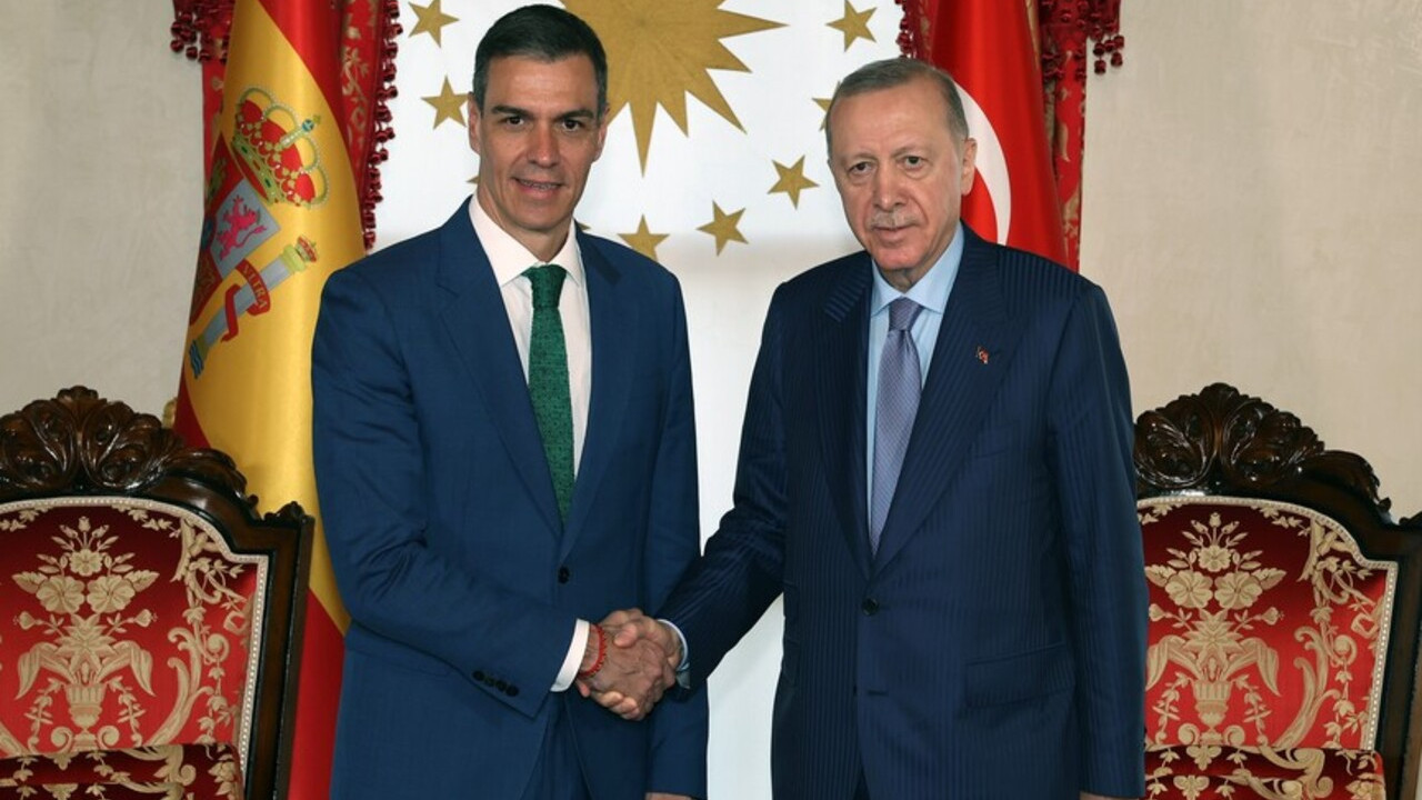 Cumhurbaşkanı Erdoğan, İspanya Başbakanı Pedro Sanchez ile görüştü
