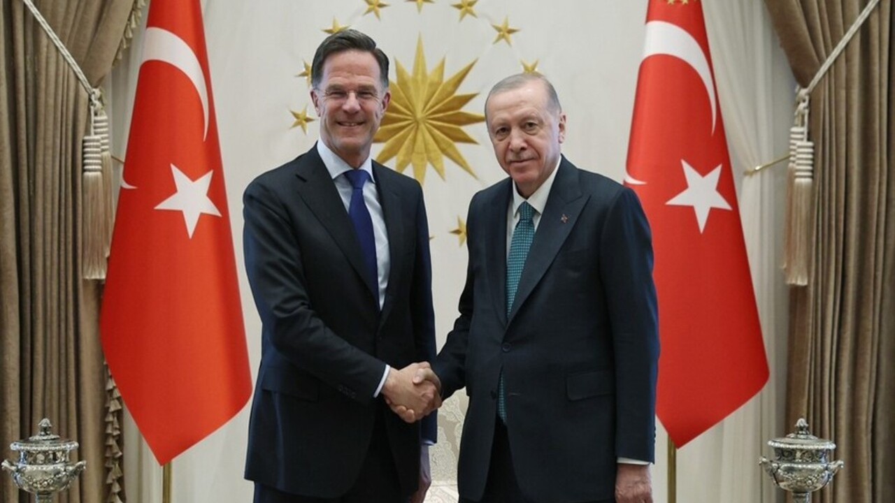 Cumhurbaşkanı Erdoğan, NATO Genel Sekreteri Rutte'yi kabul etti