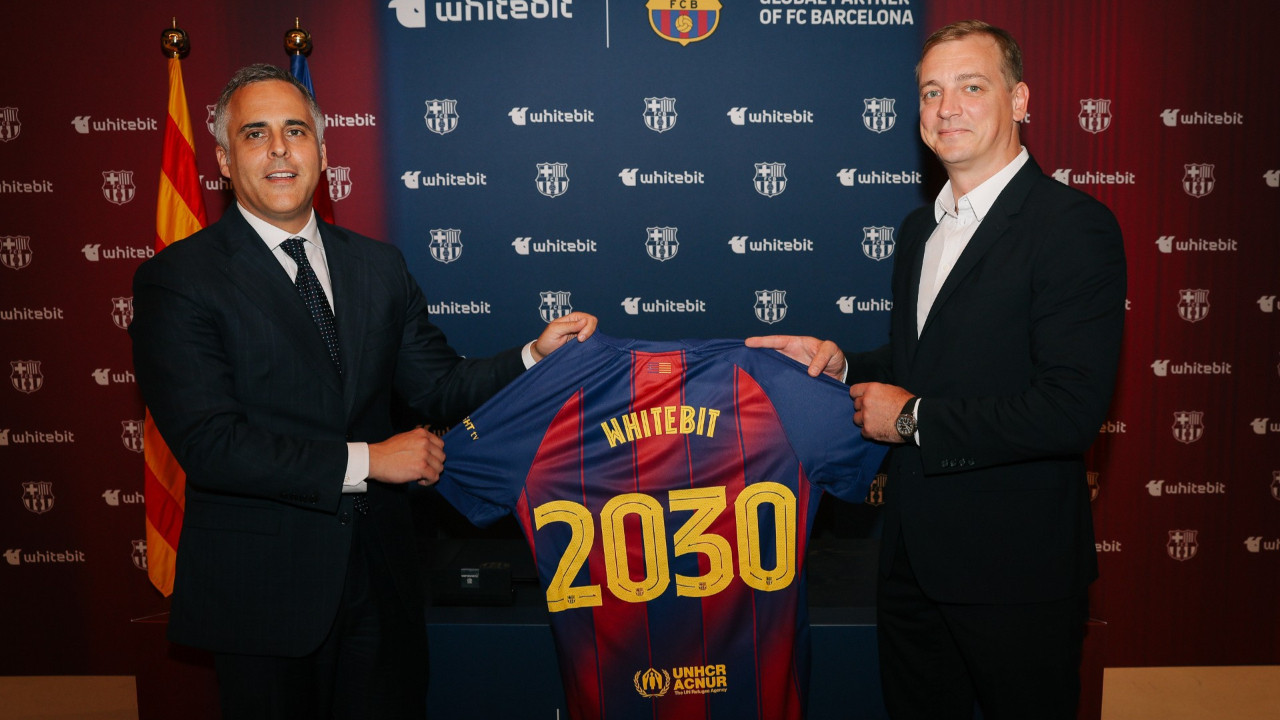 WhiteBIT'ten Barcelona ile 5 yıllık anlaşma