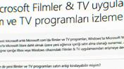 Microsoft film ve dizi satışını durdurdu