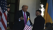 Zelenskiy ile bir araya gelen Trump: "Savaş bitsin istiyoruz"