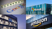 ABD'li teknoloji devlerinden g&uuml;&ccedil;l&uuml; bilan&ccedil;o: Alphabet, Amazon, Meta ve Microsoft beklentileri aştı
