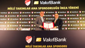 TFF ile VakıfBank arasında sponsorluk anlaşması imzalandı
