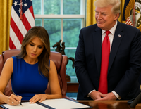 Uzaktan first lady'lik: Melania Trump eşinin ilk 100 gününde Beyaz Saray’da sadece 14 gün geçirdi