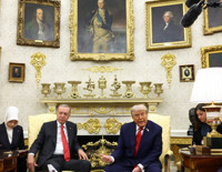 Erdoğan-Trump görüşmesi başladı: "Yaptırımları hemen kaldırabiliriz"