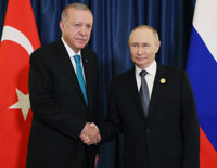 Cumhurbaşkanı Erdoğan, Rusya Devlet Başkanı Putin'le görüştü