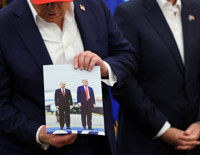 Trump: “Rusya ile iş yapan her ülkeye çok ağır yaptırımlar geliyor”