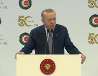 Cumhurbaşkanı Erdoğan'dan 'çalışma barışı' mesajı