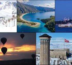 Türkiye'den rekor turizm geliri: 2024 yılında 61 milyar 103 milyon 419 bin dolar oldu