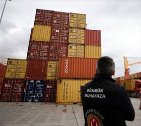 Gümrüklerde yılın ilk yarısında 35,5 milyar liralık kaçakçılık engellendi