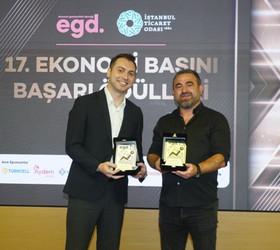 Ekonomi Gazetecileri Derneği'nden CNBC-e'ye ödül