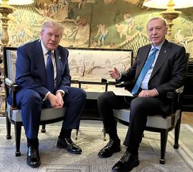 Cumhurbaşkanı Erdoğan, NATO Zirvesi'nde Trump ile bir araya geldi