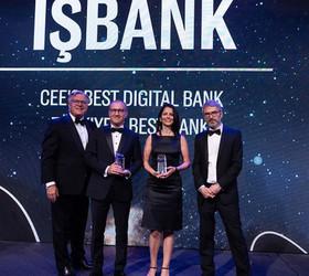 İş Bankası’na Orta ve Doğu Avrupa’nın en iyi dijital bankası ödülü
