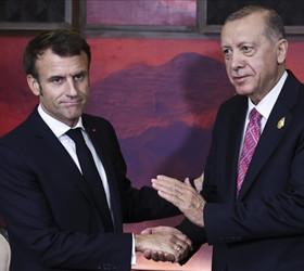Macron'dan Türkçe paylaşım: Cumhurbaşkanı Erdoğan ile görüştüklerini duyurdu