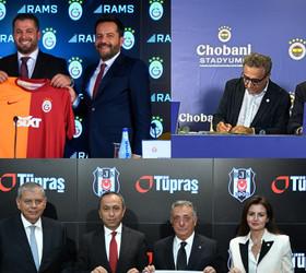 Fenerbahçe, Galatasaray ve Beşiktaş'ın stadyum sponsorluk gelirleri ne kadar?