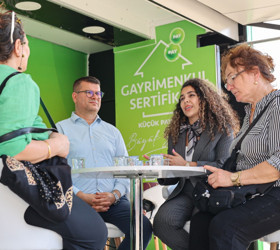 "Gayrimenkul Sertifikası bilgilendirme tır ve çadırları" İstanbul meydanlarında