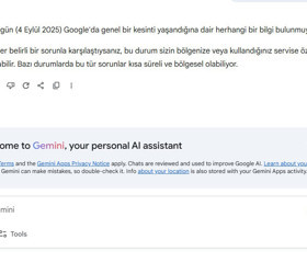 Bugün Google'a ne oldu? Google'ın yapay zekası Gemini'a ve ChatGPT'ye sorduk: İşte aldığımız yanıt