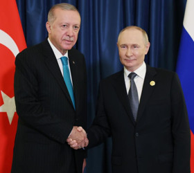 Cumhurbaşkanı Erdoğan, Rusya Devlet Başkanı Putin'le görüştü