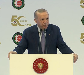 Cumhurbaşkanı Erdoğan'dan 'çalışma barışı' mesajı