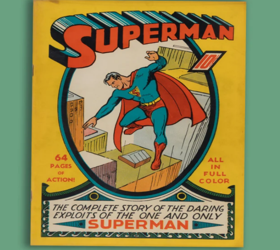 Tavan arasından çıkan Superman çizgi romanı rekor fiyata satıldı