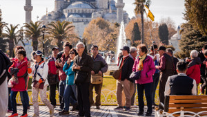 Yabancı ziyaretçi sayısı mayısta yüzde 3,58 azaldı