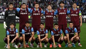 Trabzonspor U19 takımı finalde kaybetse de tarih yazdı