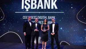 İş Bankası’na Orta ve Doğu Avrupa’nın en iyi dijital bankası ödülü