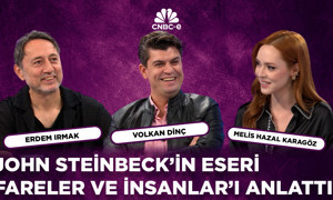 Erdem Irmak ve Volkan Dinç, sahneledikleri John Steinbeck’in eseri Fareler ve İnsanlar’ı anlattı.