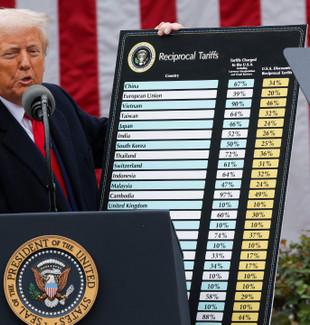 Trump'ın yeni gümrük tarifesini açıkladığı 185 ülke! En yüksek Lesotho'ya, Türkiye en düşüklerden