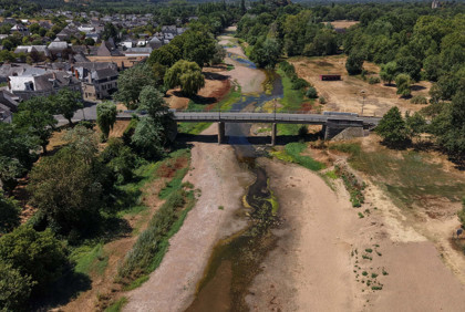 Fransa'da derelerin yüzde 25'i kuruduğu bildirildi
