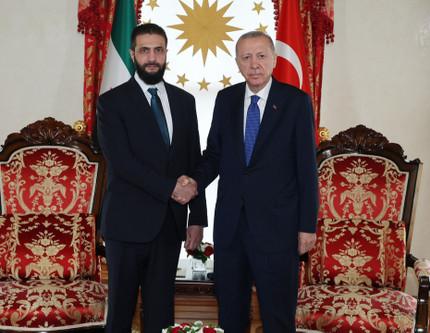 Cumhurbaşkanı Erdoğan, Suriye Cumhurbaşkanı Şara ile görüştü
