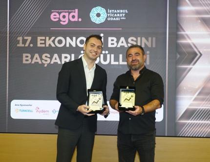 Ekonomi Gazetecileri Derneği'nden CNBC-e'ye ödül