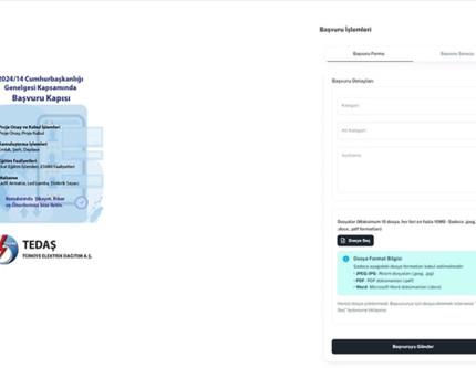TEDAŞ Başvuru Kapısı açıldı: İşlemler artık internetten yapılacak