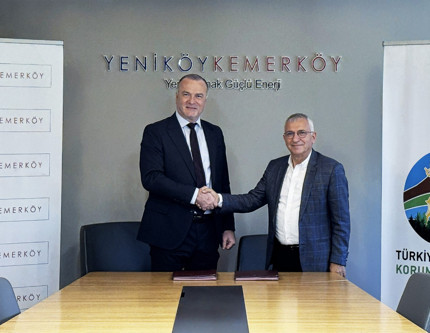 Yeniköy Kemerköy Enerji ve Türkiye Tabiatını Koruma Derneği arasında işbirliği