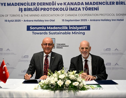 Türkiye ve Kanada sürdürülebilir madencilik alanında protokol imzaladı