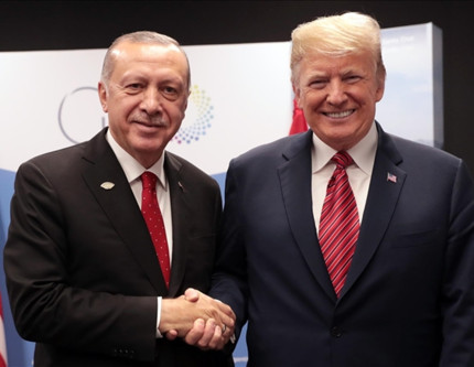 Cumhurbaşkanı Erdoğan, ABD Başkanı Trump ile görüştü