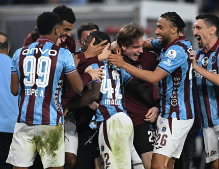 Borsa liginin lideri Trabzonspor