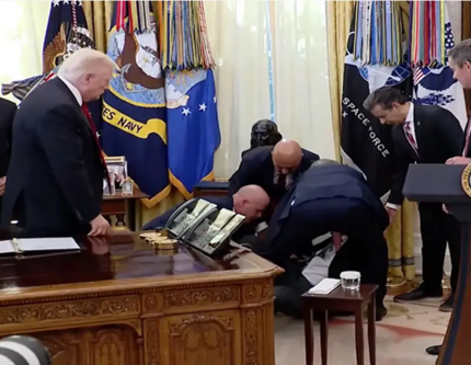 Beyaz Saray'da panik anları! İlk müdahaleyi Mehmet Öz yaptı