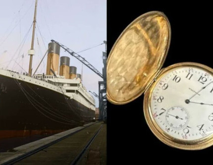 Titanic yolcusunun cep saati açık artırmada rekor fiyata satıldı