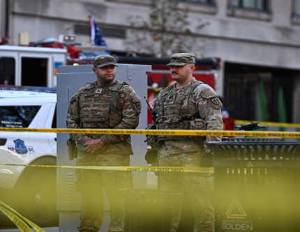 Beyaz Saray yakınlarında iki ABD askeri vuruldu