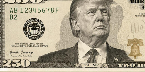 ABD tarihinde ilk olacak: 250 dolarlık banknotlara Trump resmi